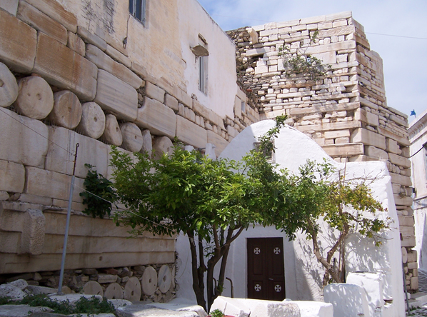 Venitian Castro in Parikia Paros Venitian Castro in Parikia Paros