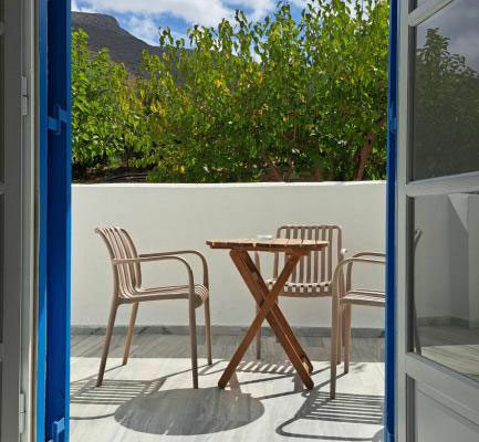 Chambre triple avec vue sur le jardin Chambre triple avec vue sur le jardin